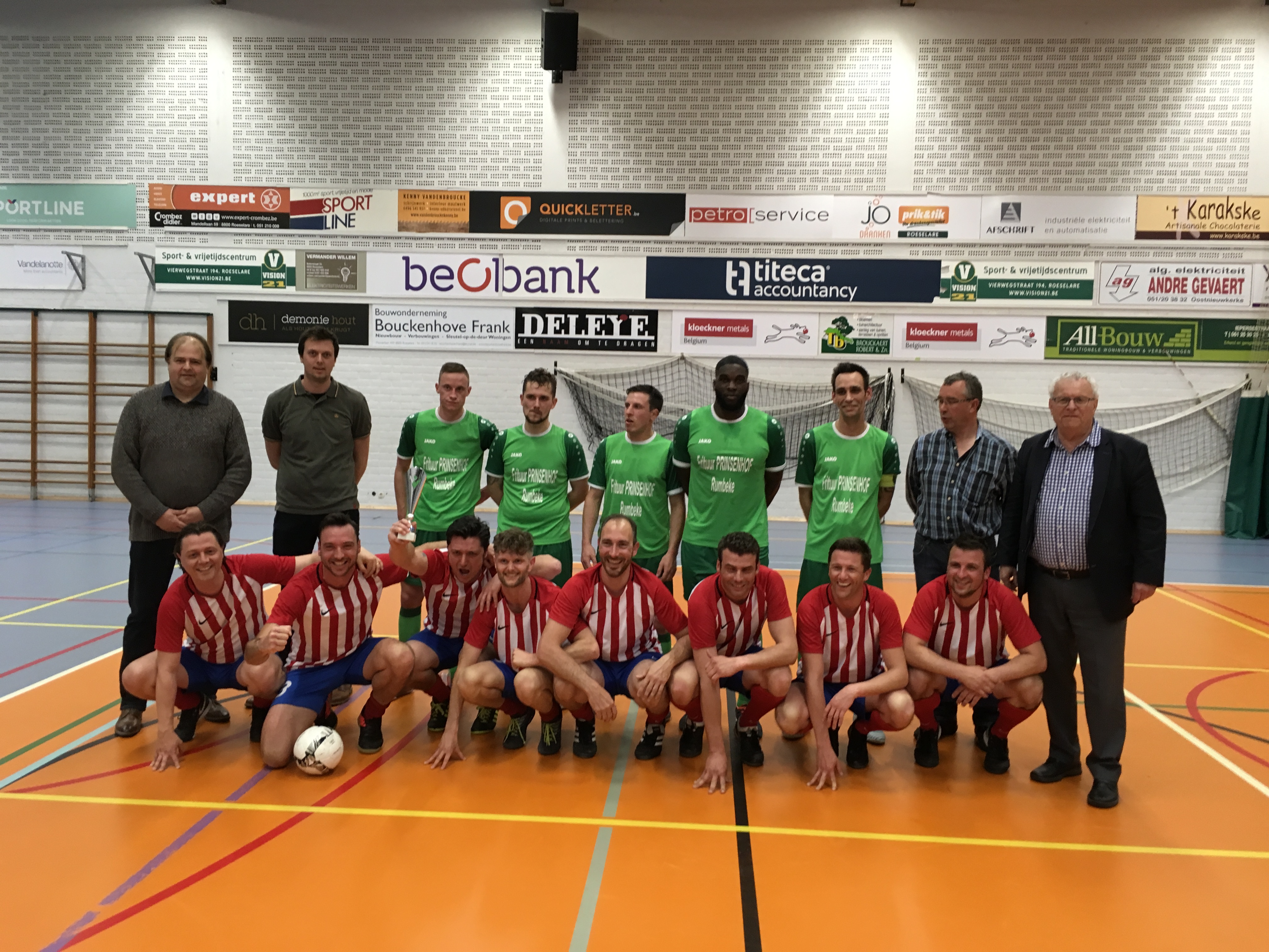 Kampioenen en winnaars seizoen 2018-2019